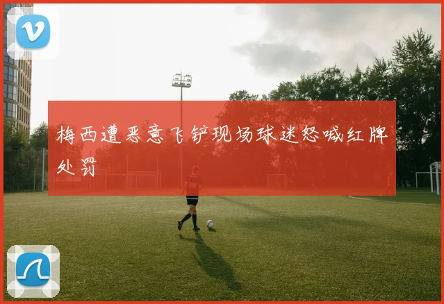 梅西遭恶意飞铲现场球迷怒喊红牌处罚
