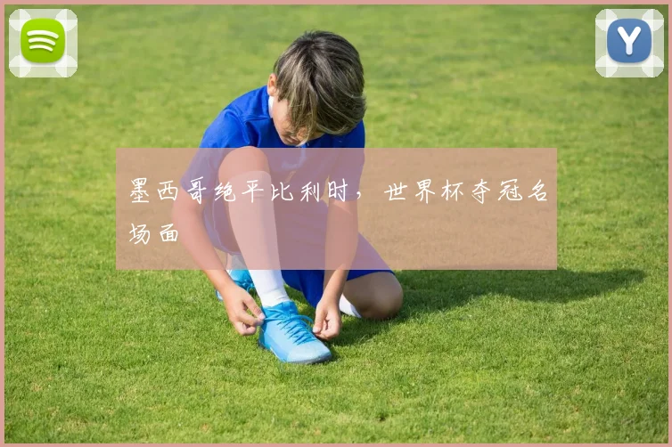 墨西哥绝平比利时，世界杯夺冠名场面
